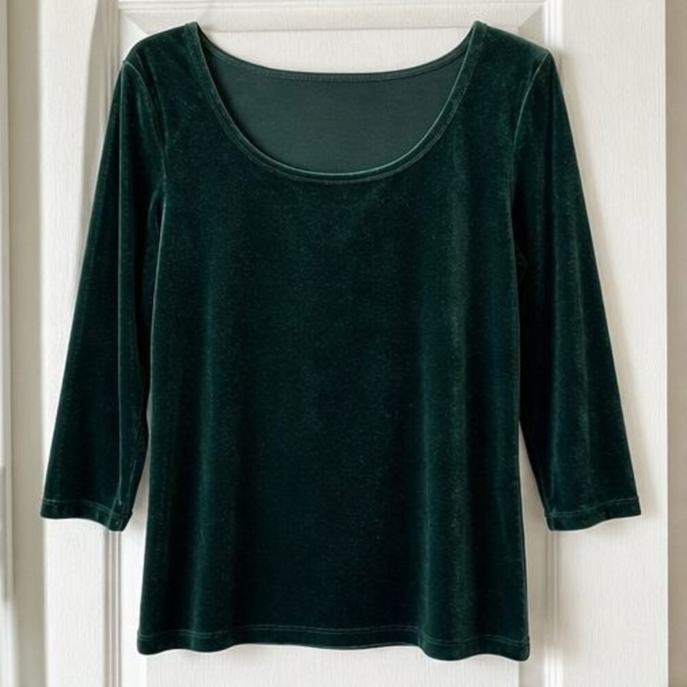 Gray Wrap Blouse